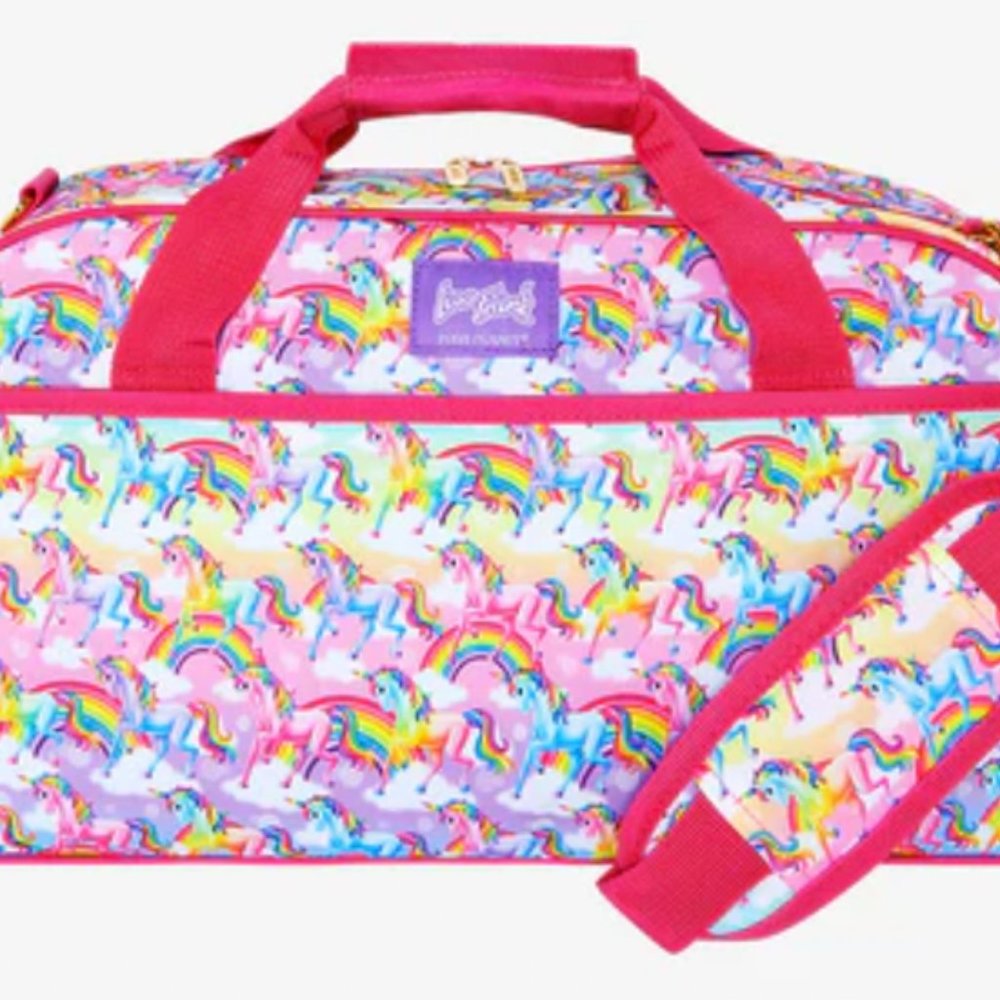 Posh Peanut X Lisa Frank Markie Magic Duffle Bag NEW